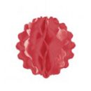 כדור קישוט נייר ססגוני אדום