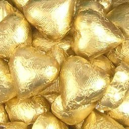 שוקולד חלב לב זהב 1 ק