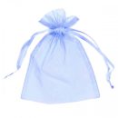 שקיות אורגנזה כחול פסטל