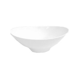 קעריות אלגנט אליפסה לבן 4 יח