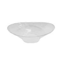 סט 4 קעריות אליפסה שקוף