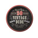 צלחות נייר קטנות גיל 50 האיש והאגדה