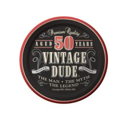 צלחות נייר קטנות גיל 50 האיש והאגדה