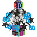 קישוט מרכז שולחן גיל 80 חיים שכאלה