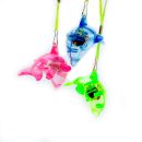 תליון דולפין אורות זוהרים