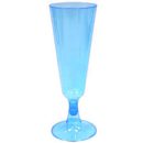 כוסות שמפניה תכלת 6 יח