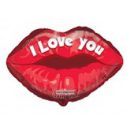 בלון הליום שפתיים - I Love You