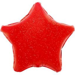 בלון הליום אדום - כוכב נוצץ 56 ס