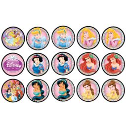 דף לקאפקייקס נסיכות דיסני 1