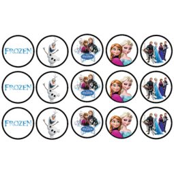 דף לקאפקייקס פרוזן 1