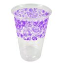 כוסות עיטורים - סגול