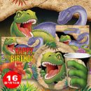 חבילת יום הולדת דינוזאורים 16 מוזמנים
