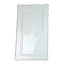 מגש פרחים מלבני קטן - שקוף