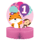 קישוט מרכז שולחן - Fun ורוד