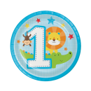 צלחות קטנות - Fun תכלת