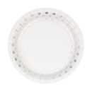 צלחות קטנות - נקודות כסופות נוצצות 