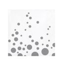 מפיות קטנות - נקודות כסופות נוצצות