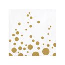 מפיות קטנות - נקודות זהב נוצצות