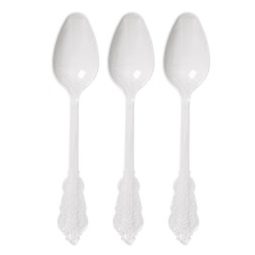 10 כפות וינטג' לבן