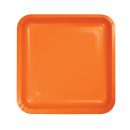 צלחות נייר קטנות מרובע סאן קיס