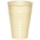 כוסות פלסטיק - קרם