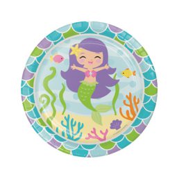 צלחות קטנות - בת הים הקטנה