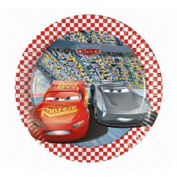 צלחות נייר קטנות מכוניות 2