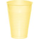 כוסות פלסטיק צהוב מימוסה