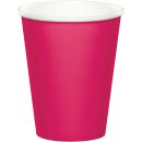 כוסות נייר חם/קר מג'נטה