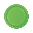צלחות נייר קטנות עגול ירוק