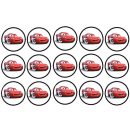 דף לקאפקייקס מכוניות 1