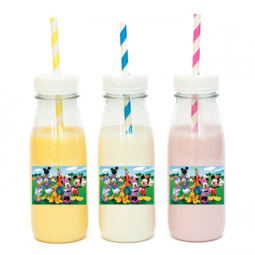 מדבקות מלבניות לעיצוב מיקי מאוס