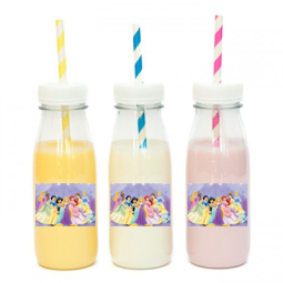 מדבקות מלבניות לעיצוב נסיכות דיסני