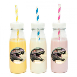 מדבקות עגולות לעיצוב דינוזאוריםכ