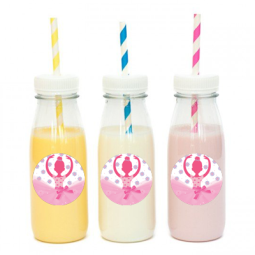 מדבקות עגולות לעיצוב בלרינה 1