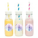 מדבקות עגולות לעיצוב חד קרן