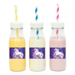 מדבקות מלבניות לעיצוב חד קרן