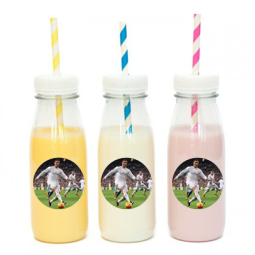 מדבקות עגולות לעיצוב ריאל מדריד