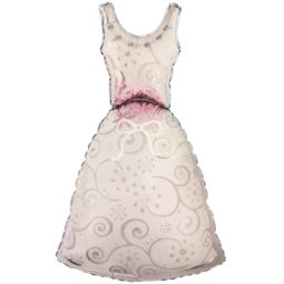 בלון הליום ענק שמלת כלה 117 סמ