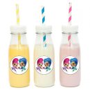 מדבקות עגולות לעיצוב זהבית ופזית