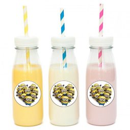 מדבקות עגולות לעיצוב מיניונים 1