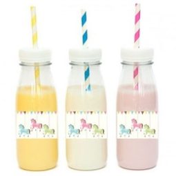 מדבקות מלבניות לעיצוב קרוסלה קסומה