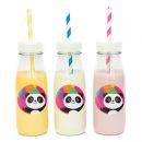 מדבקות עגולות לעיצוב פינק פנדה