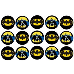 דף לקאפקייקס  באטמן 1