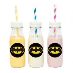 מדבקות עגולות לעיצוב באטמן