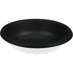 קעריות הגשה  נייר שחור  20 oz