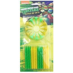 נרות פסים צבי הנינג'ה