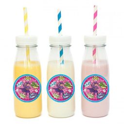 מדבקות עגולות לעיצוב גיבורת על