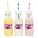 מדבקות מלבניות לעיצוב גיבורת על