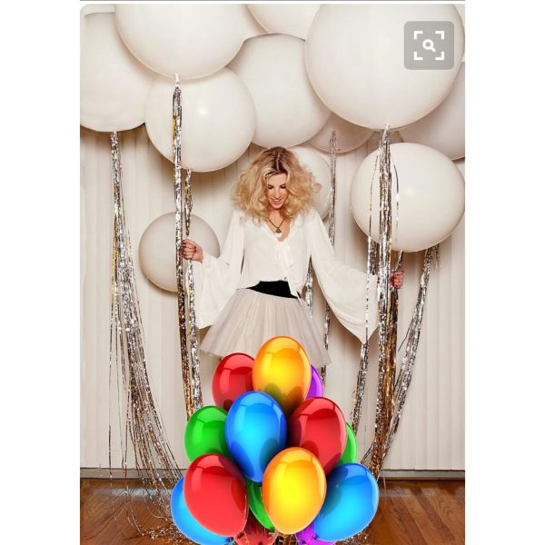 זנב גרילנדה לבלונים - כחול